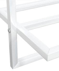 Towel Rack White 95x25x22 Cm Iron -Room Towel Rack White 95x25x22 cm Iron 512480 5