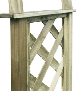 Trellis Arch Green Impregnated Pinewood -Room Trellis Arch Green Impregnated Pinewood 438527 2