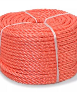 Twisted Rope Polypropylene 6 Mm 200 M Orange