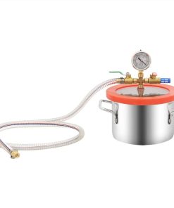 Vacuum Chamber With 2-stage Pump 3.7 L 7 Vacuum Chamber With 2-stage Pump 3.7 L -Room Vacuum Chamber with 2 stage Pump 3 7 L 512538 5