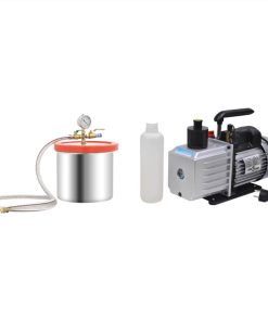 Vacuum Chamber With 2-stage Pump 7.4 L