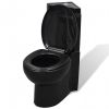 WC Ceramic Toilet Bathroom Corner Toilet Black -Room WC Ceramic Toilet Bathroom Corner Toilet Black 449882 0