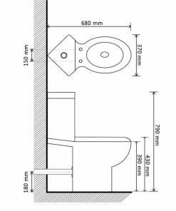 WC Ceramic Toilet Bathroom Corner Toilet White 7 WC Ceramic Toilet Bathroom Corner Toilet White -Room WC Ceramic Toilet Bathroom Corner Toilet White 437837 5