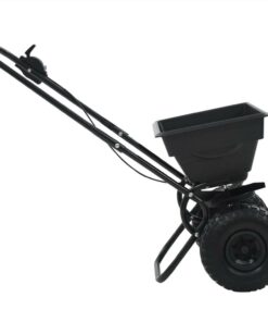 Walk Behind Salt Spreader PVC And Steel 92x46x70 Cm 15 L -Room Walk Behind Salt Spreader PVC and Steel 92x46x70 cm 15 L 440376 2