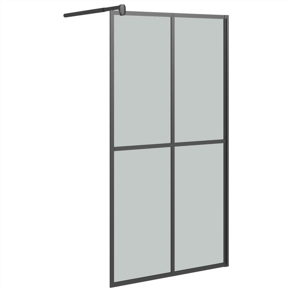 Walk-in Shower Screen 100x195cm Dark Tempered Glass Walk-in Shower Screen 100x195cm Dark Tempered Glass -Room Walk in Shower Screen 100x195cm Dark Tempered Glass 513305 1