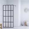 Walk-in Shower Screen Tempered Glass 80x195 Cm