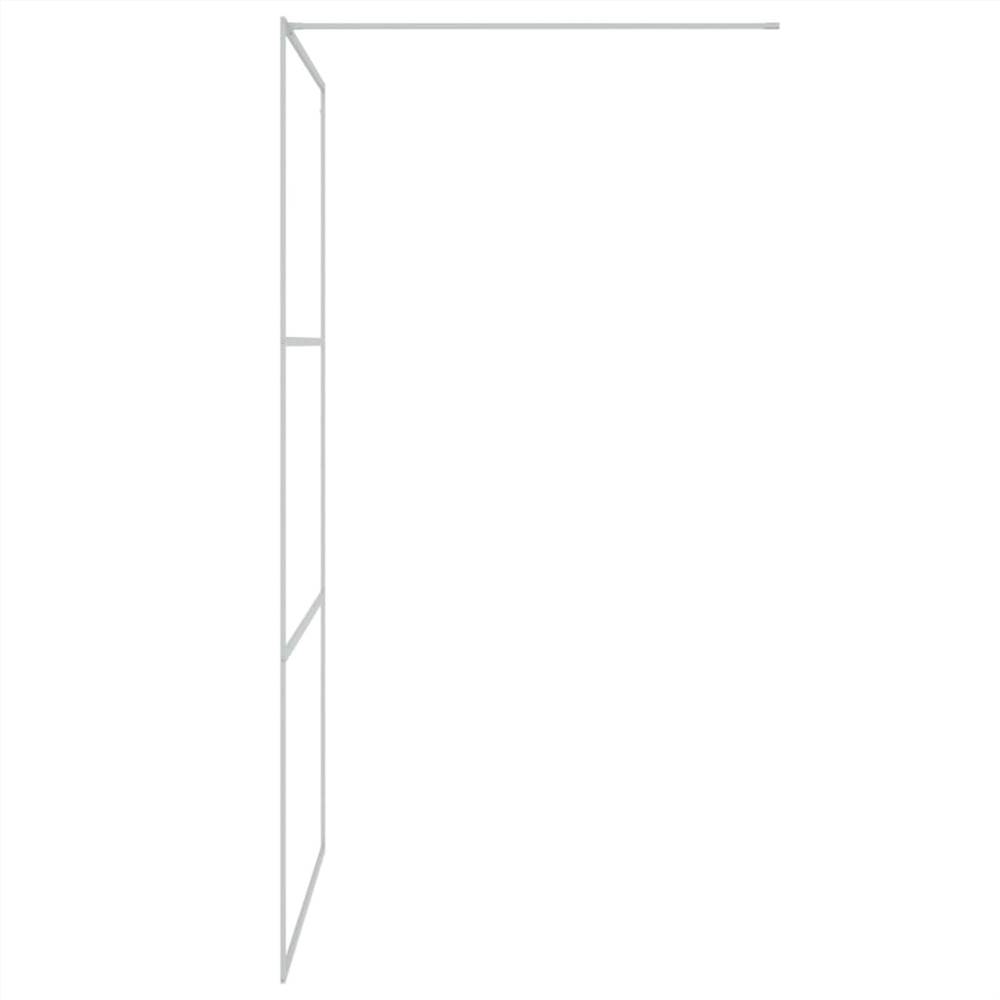 Walk-in Shower Wall Silver 115x195 cm Clear ESG Glass Walk-in Shower Wall Silver 115x195 Cm Clear ESG Glass -Room Walk in Shower Wall Silver 115x195 cm Clear ESG Glass 517692 3