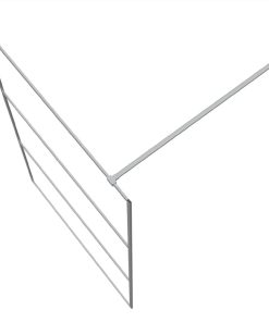 Walk-in Shower Wall Silver 115x195 Cm Clear ESG Glass 6 Walk-in Shower Wall Silver 115x195 Cm Clear ESG Glass -Room Walk in Shower Wall Silver 115x195 cm Clear ESG Glass 517692 4