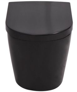 Wall Hung Toilet Ceramic Black -Room Wall Hung Toilet Ceramic Black 437498 5