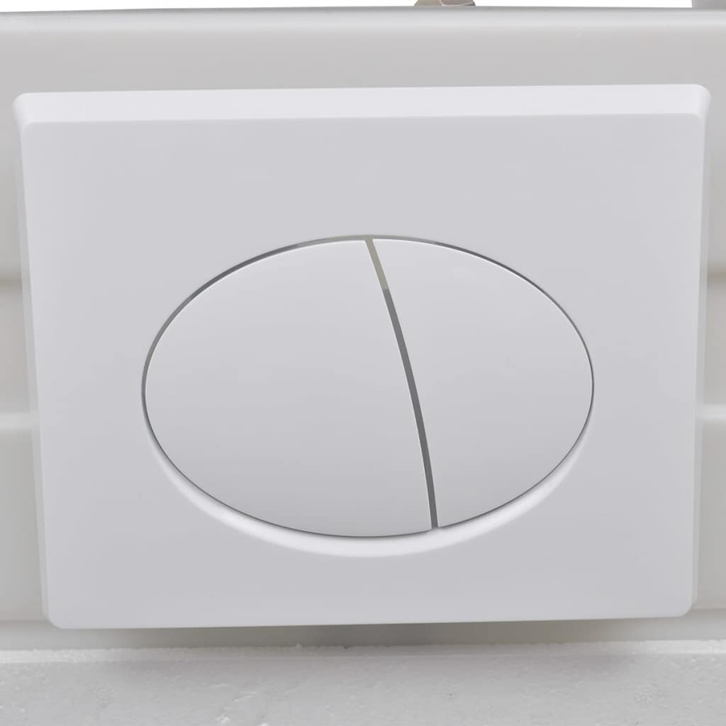 Wall Hung Toilet with Concealed Cistern Ceramic White Wall Hung Toilet With Concealed Cistern Ceramic White -Room Wall Hung Toilet with Concealed Cistern Ceramic White 427941 3