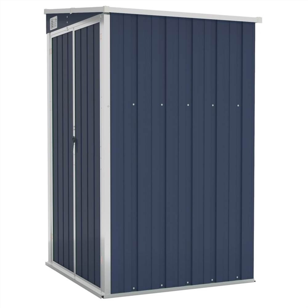 Wall-mounted Garden Shed Anthracite 118x100x178 cm Steel Wall-mounted Garden Shed Anthracite 118x100x178 Cm Steel -Room Wall mounted Garden Shed Anthracite 118x100x178 cm Steel 516029 1