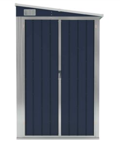 Wall-mounted Garden Shed Anthracite 118x100x178 Cm Steel 4 Wall-mounted Garden Shed Anthracite 118x100x178 Cm Steel -Room Wall mounted Garden Shed Anthracite 118x100x178 cm Steel 516029 2
