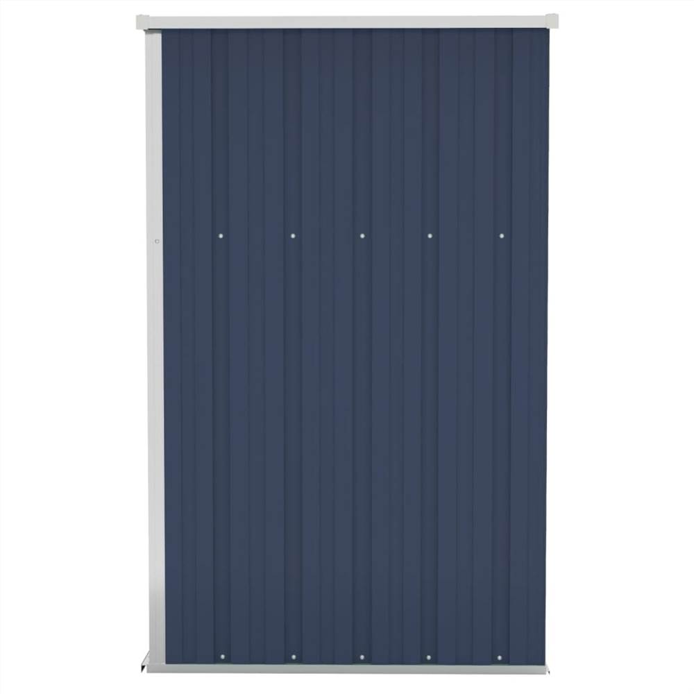 Wall-mounted Garden Shed Anthracite 118x100x178 cm Steel Wall-mounted Garden Shed Anthracite 118x100x178 Cm Steel -Room Wall mounted Garden Shed Anthracite 118x100x178 cm Steel 516029 3