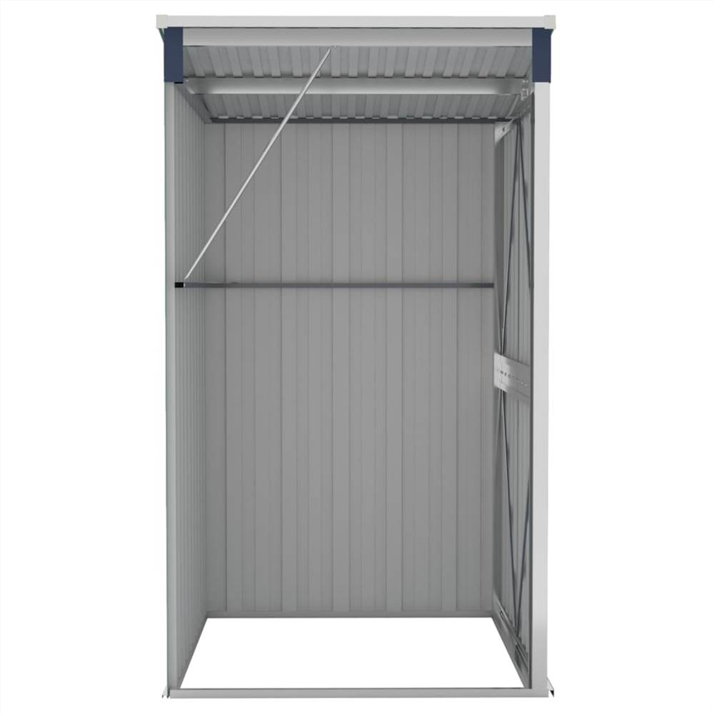 Wall-mounted Garden Shed Anthracite 118x100x178 cm Steel Wall-mounted Garden Shed Anthracite 118x100x178 Cm Steel -Room Wall mounted Garden Shed Anthracite 118x100x178 cm Steel 516029 4