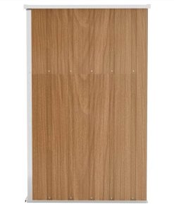 Wall-mounted Garden Shed Brown 118x100x178 Cm Galvanised Steel 5 Wall-mounted Garden Shed Brown 118x100x178 Cm Galvanised Steel -Room Wall mounted Garden Shed Brown 118x100x178 cm Galvanised Steel 516033 3