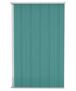 Wall-mounted Garden Shed Green 118x100x178 Cm Galvanised Steel 5 Wall-mounted Garden Shed Green 118x100x178 Cm Galvanised Steel -Room Wall mounted Garden Shed Green 118x100x178 cm Galvanised Steel 516030 3