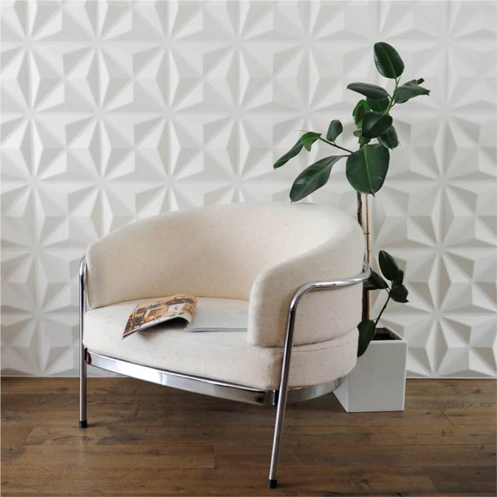 WallArt 3D Wall Panels Cullinans 12 pcs GA-WA17 WallArt 3D Wall Panels Cullinans 12 Pcs GA-WA17 -Room WallArt 3D Wall Panels Cullinans 12 pcs GA WA17 443442 2