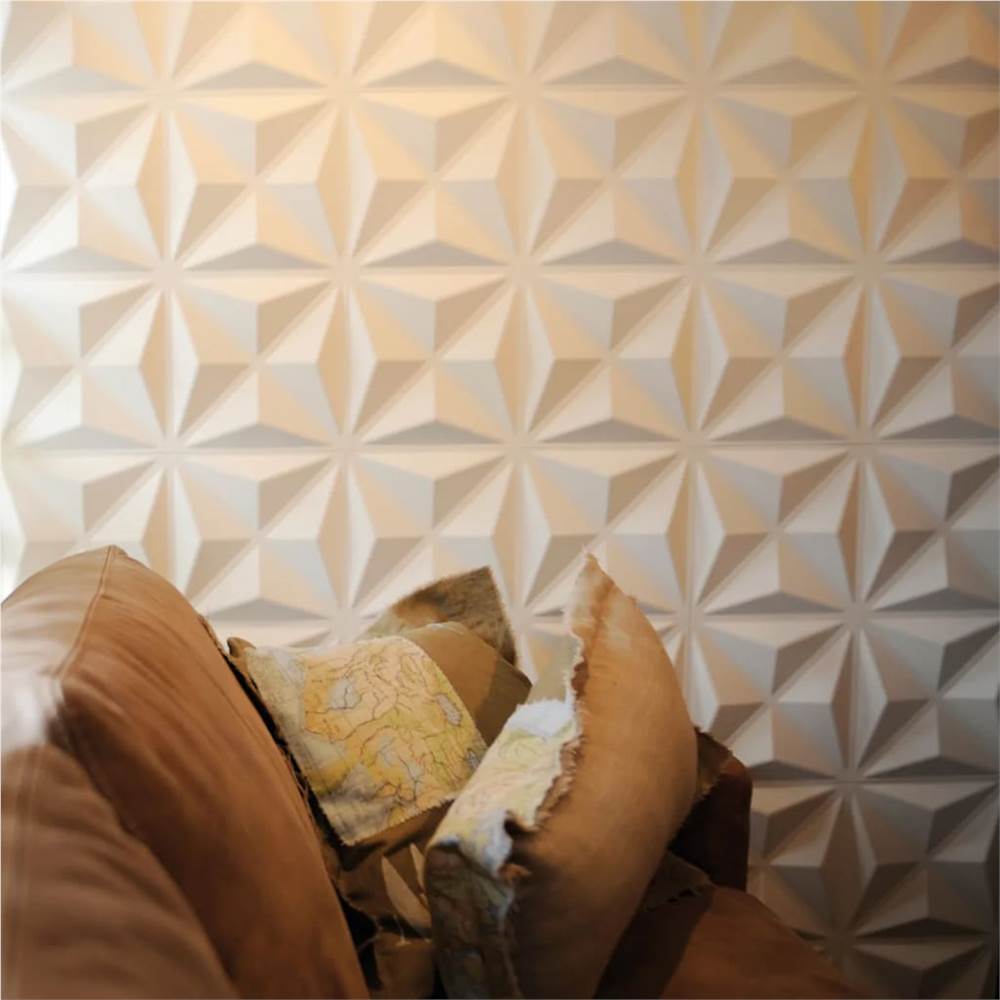 WallArt 3D Wall Panels Cullinans 12 pcs GA-WA17 WallArt 3D Wall Panels Cullinans 12 Pcs GA-WA17 -Room WallArt 3D Wall Panels Cullinans 12 pcs GA WA17 443442 4