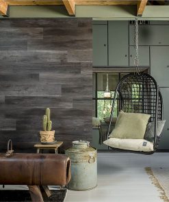 WallArt Wood Look Planks 30 Pcs GL-WA33 Barnwood Oak Charcoal Black