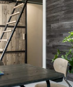 WallArt Wood Look Planks Barnwood Oak Charcoal Black 7 WallArt Wood Look Planks Barnwood Oak Charcoal Black -Room WallArt Wood Look Planks Barnwood Oak Charcoal Black 432825 5