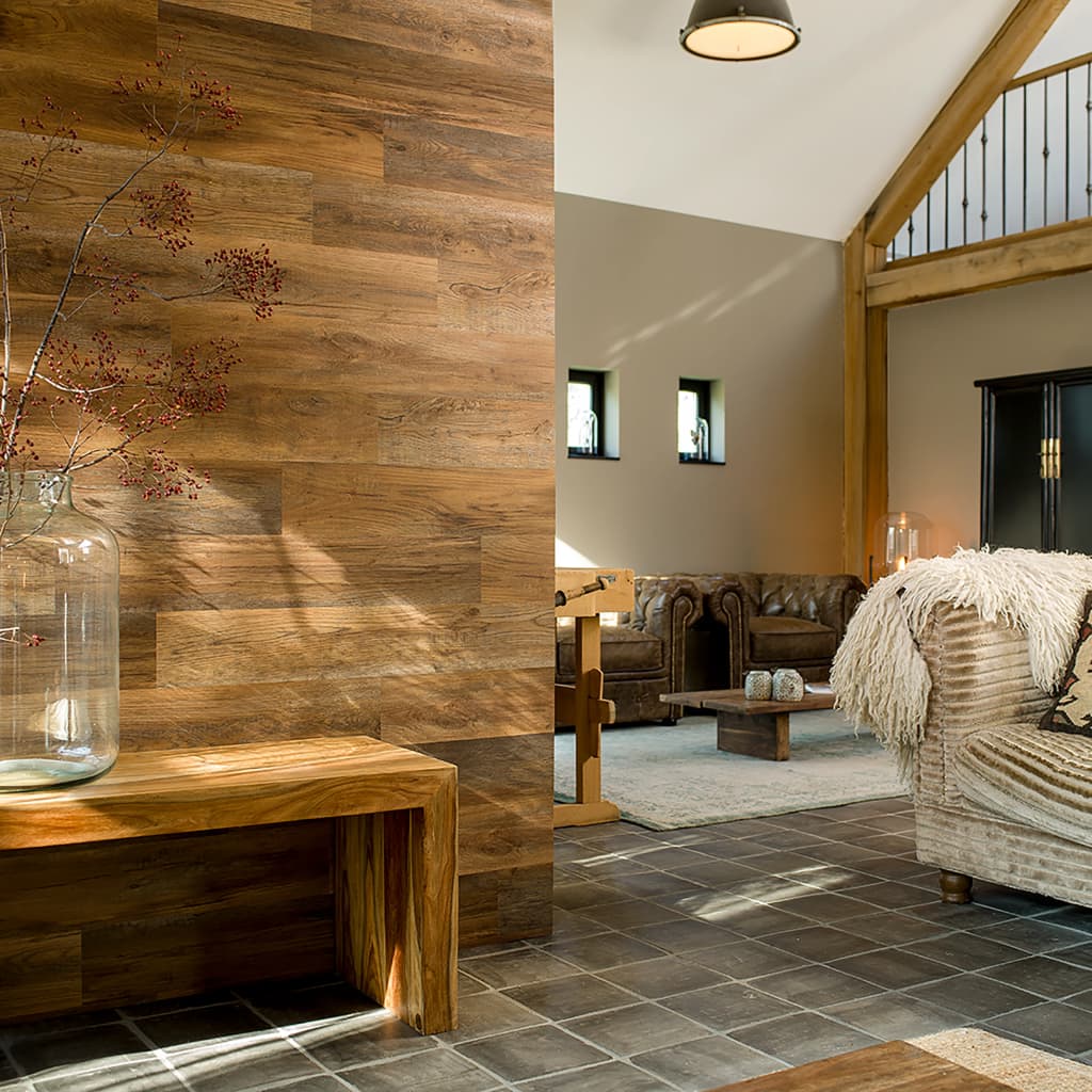 WallArt Wood Look Planks Barnwood Oak Umber Brown WallArt Wood Look Planks Barnwood Oak Umber Brown -Room WallArt Wood Look Planks Barnwood Oak Umber Brown 433126 0