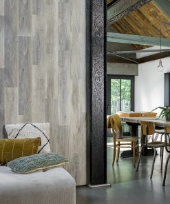 WallArt Wood Look Planks Barnwood Oak White Wash