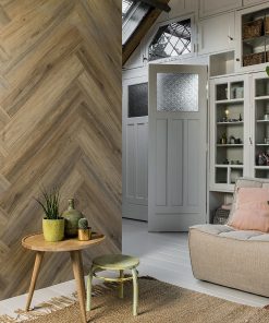 WallArt Wood Look Planks Natural Oak Latte Brown -Room WallArt Wood Look Planks Natural Oak Latte Brown 433125 4