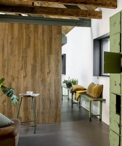 WallArt Wood Look Planks Reclaimed Oak Vintage Brown