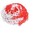 Warning Chain Red And White 100 M Ø6 Mm Plastic -Room Warning Chain Red and White 100 m 6 mm Plastic 483162 0