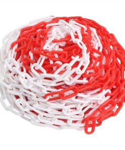 Warning Chain Red And White 100 M Ø6 Mm Plastic