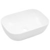 Wash Basin 45.5x32x13 Cm Ceramic White -Room Wash Basin 45 5x32x13 cm Ceramic White 450762 0