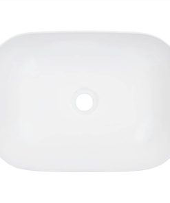 Wash Basin 45.5x32x13 Cm Ceramic White -Room Wash Basin 45 5x32x13 cm Ceramic White 450762 3