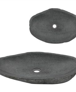Wash Basin River Stone Oval 60-70 Cm