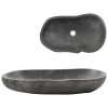 Wash Basin River Stone Oval 60-70 Cm 2 Wash Basin River Stone Oval 60-70 Cm -Room Wash Basin River Stone Oval 60 70 cm 489524 0