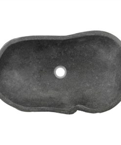 Wash Basin River Stone Oval 60-70 Cm -Room Wash Basin River Stone Oval 60 70 cm 489524 2