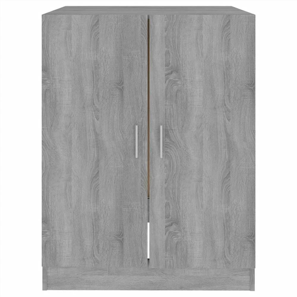 Washing Machine Cabinet Grey Sonoma 71x71.5x91.5 Cm - Image 6