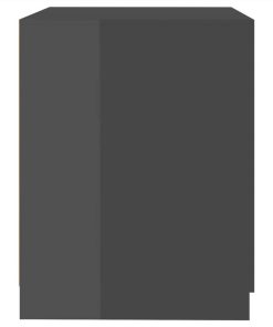 Washing Machine Cabinet High Gloss Grey 71x71.5x91.5 Cm 7 Washing Machine Cabinet High Gloss Grey 71x71.5x91.5 Cm -Room Washing Machine Cabinet High Gloss Grey 71x71 5x91 5 cm 486801 5