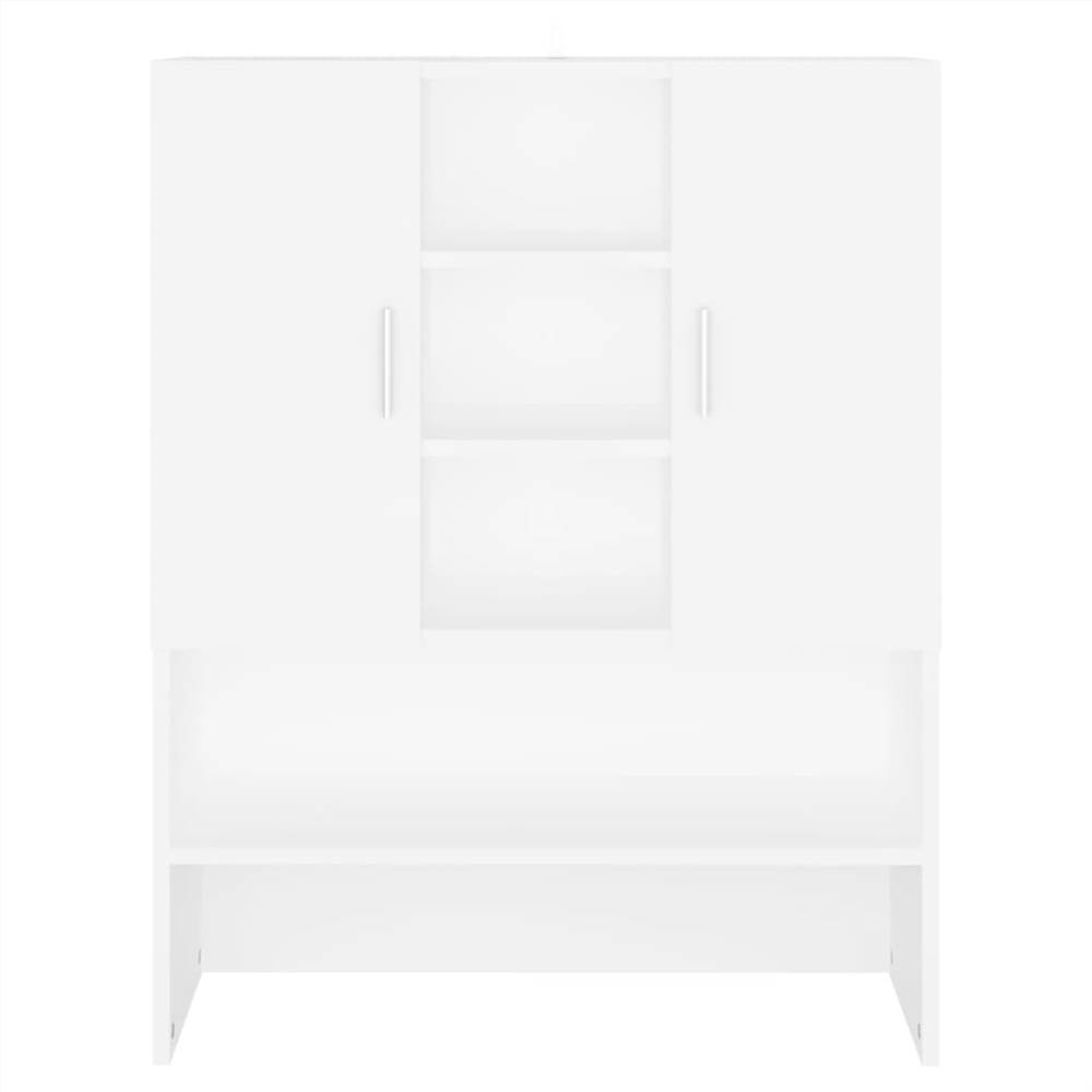 Washing Machine Cabinet White 70.5x25.5x90 cm Washing Machine Cabinet White 70.5x25.5x90 Cm -Room Washing Machine Cabinet White 70 5x25 5x90 cm 486724 4