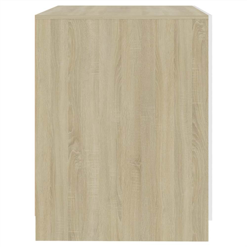 Washing Machine Cabinet White and Sonoma Oak 71x71.5x91.5 cm Washing Machine Cabinet White And Sonoma Oak 71x71.5x91.5 Cm -Room Washing Machine Cabinet White and Sonoma Oak 71x71 5x91 5 cm 486667 5