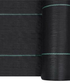 Weed & Root Control Mat Black 2x10 M PP -Room Weed Root Control Mat Black 2x10 m PP 467972 2