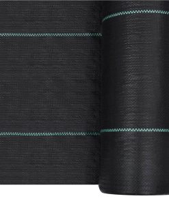 Weed & Root Control Mat Black 2x25 M PP -Room Weed Root Control Mat Black 2x25 m PP 467962 2
