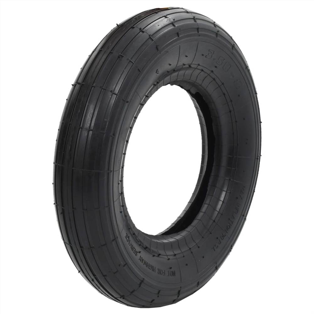 Wheelbarrow Tyre 3.50-8 4PR Rubber Wheelbarrow Tyre 3.50-8 4PR Rubber -Room Wheelbarrow Tyre 3 50 8 4PR Rubber 438487 0