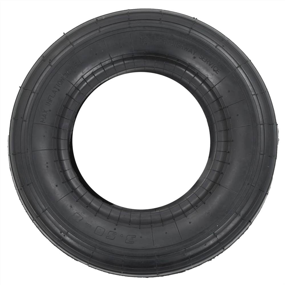 Wheelbarrow Tyre 3.50-8 4PR Rubber Wheelbarrow Tyre 3.50-8 4PR Rubber -Room Wheelbarrow Tyre 3 50 8 4PR Rubber 438487 1