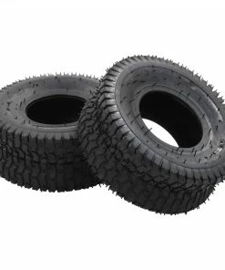 Wheelbarrow Tyres 2 Pcs 15x6.00-6 4PR Rubber