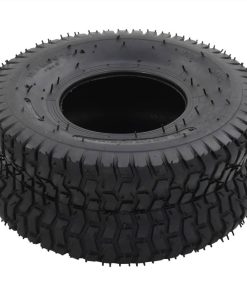 Wheelbarrow Tyres 2 Pcs 15x6.00-6 4PR Rubber -Room Wheelbarrow Tyres 2 pcs 15x6 00 6 4PR Rubber 441489 3
