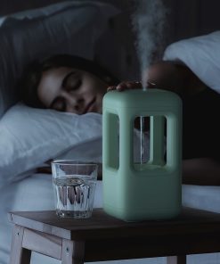 Winben Anti Gravity Levitating Water Drop Humidifier, Essential Oil Incense, 600ml Water Tank, Dual Humidification Mode, EU Plug - Green -Room Winben Anti Gravity Levitating Water Drop Humidifier Green 518445 4