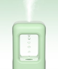 Winben Anti Gravity Levitating Water Drop Humidifier, Essential Oil Incense, 600ml Water Tank, Dual Humidification Mode, EU Plug - Green -Room Winben Anti Gravity Levitating Water Drop Humidifier Green 518445 5