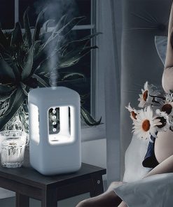 Winben Anti Gravity Levitating Water Drop Humidifier, Essential Oil Incense, 600ml Water Tank, Dual Humidification Mode, EU Plug - White -Room Winben Anti Gravity Levitating Water Drop Humidifier White 518446 3