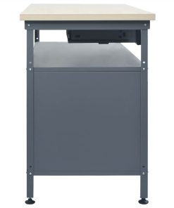 Workbench Black 120x60x85 Cm Steel 4 Workbench Black 120x60x85 Cm Steel -Room Workbench Black 120x60x85 cm Steel 451582 2