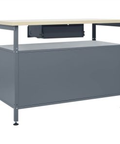 Workbench Black 120x60x85 Cm Steel 5 Workbench Black 120x60x85 Cm Steel -Room Workbench Black 120x60x85 cm Steel 451582 3